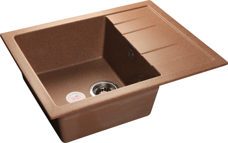 Кухонная мойка GranFest Quadro 650L, Q-650L терракот